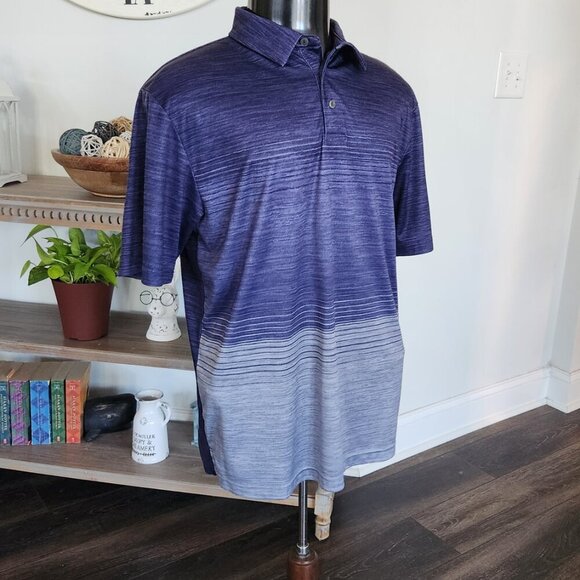 Ben Hogan Men's Performance Heathered Golf Polo, Size Large, Pre-owned excellent - Picture 1 of 13